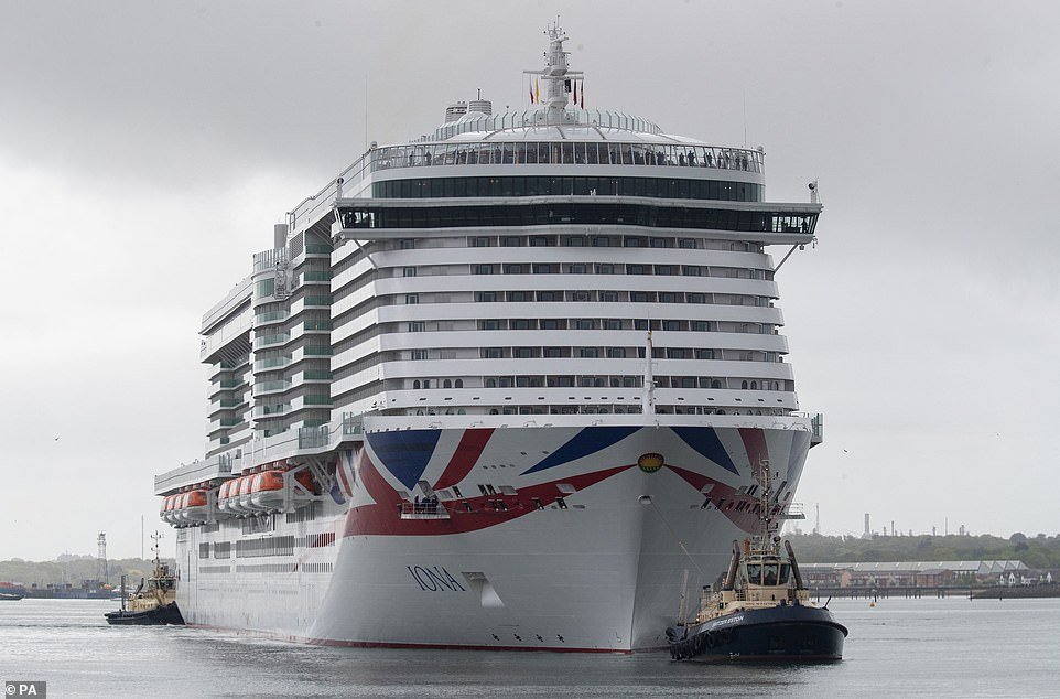 P&O's Iona arrives in Southampton ahead of its naming ceremony Tech